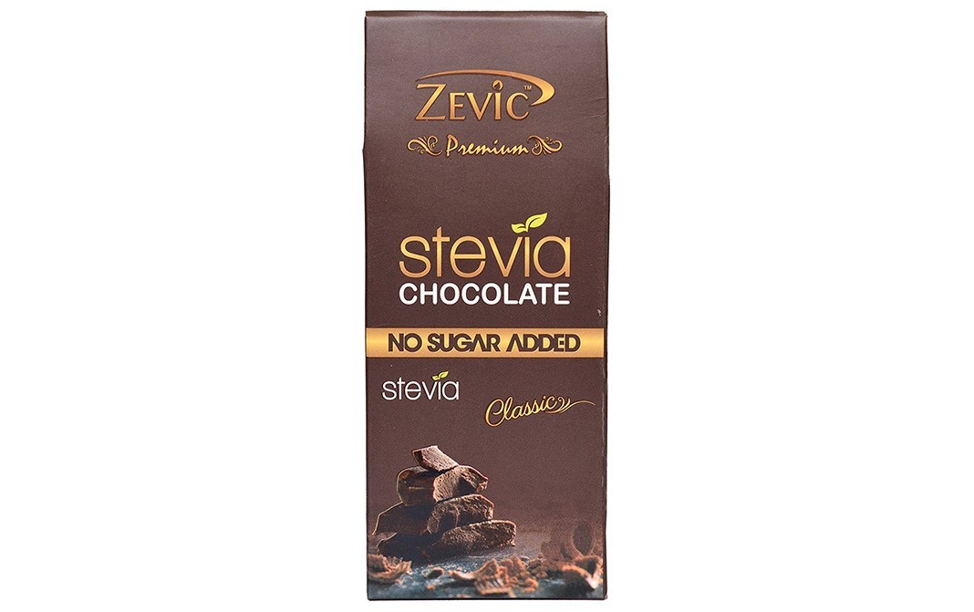 Zevic Stevia Chocolate Classic    Box  40 grams
